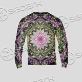 Colorful Mandala Fractal Pattern Trippy SED-1031 Unisex Sweatshirt