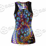 Take A Walk On The Weird Side Fractal SED-1032 Women Tank Top