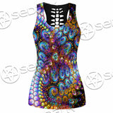 Take A Walk On The Weird Side Fractal SED-1032 Women Tank Top