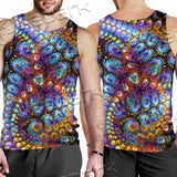 Take A Walk On The Weird Side Fractal SED-1032 Men Tank-tops