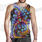 Take A Walk On The Weird Side Fractal SED-1032 Men Tank-tops