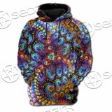 Take A Walk On The Weird Side Fractal SED-1032 Hoodie & Zip Hoodie Raglan