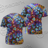 Take A Walk On The Weird Side Fractal SED-1032 Unisex T-shirt