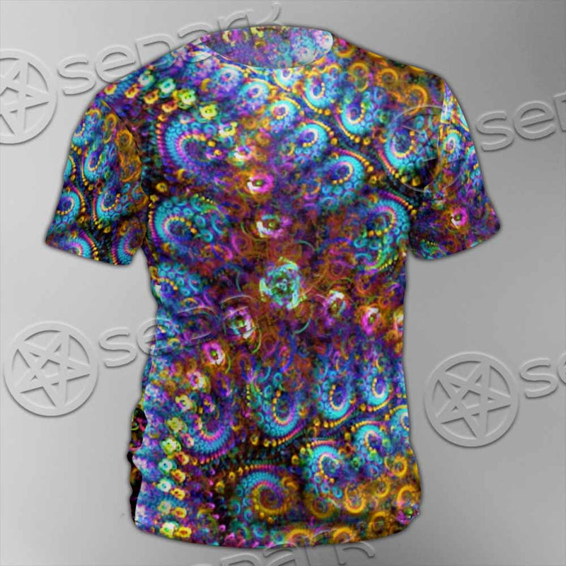 Take A Walk On The Weird Side Fractal SED-1032 Unisex T-shirt