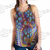 Take A Walk On The Weird Side Fractal SED-1032 Women Tank Top