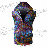Take A Walk On The Weird Side Fractal SED-1032 Zip Sleeveless Hoodie