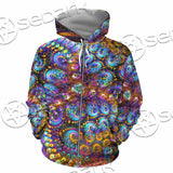 Take A Walk On The Weird Side Fractal SED-1032 Hoodie & Zip Hoodie