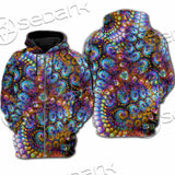 Take A Walk On The Weird Side Fractal SED-1032 Hoodie & Zip Hoodie Raglan