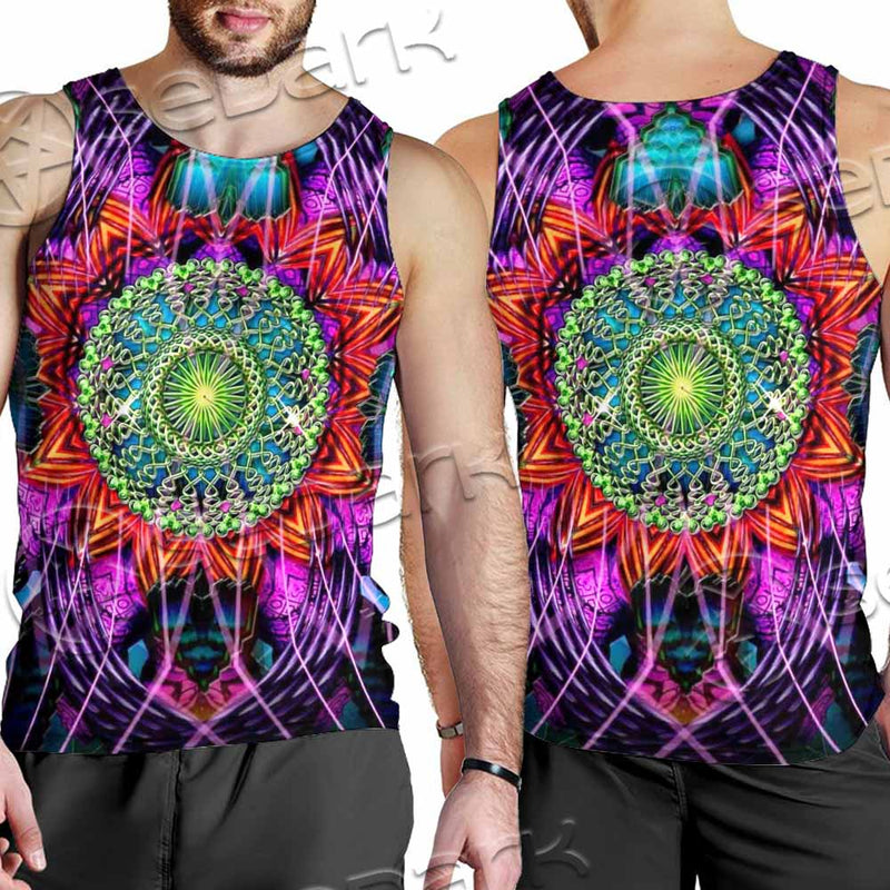 Psytrance SED-1033 Men Tank-tops