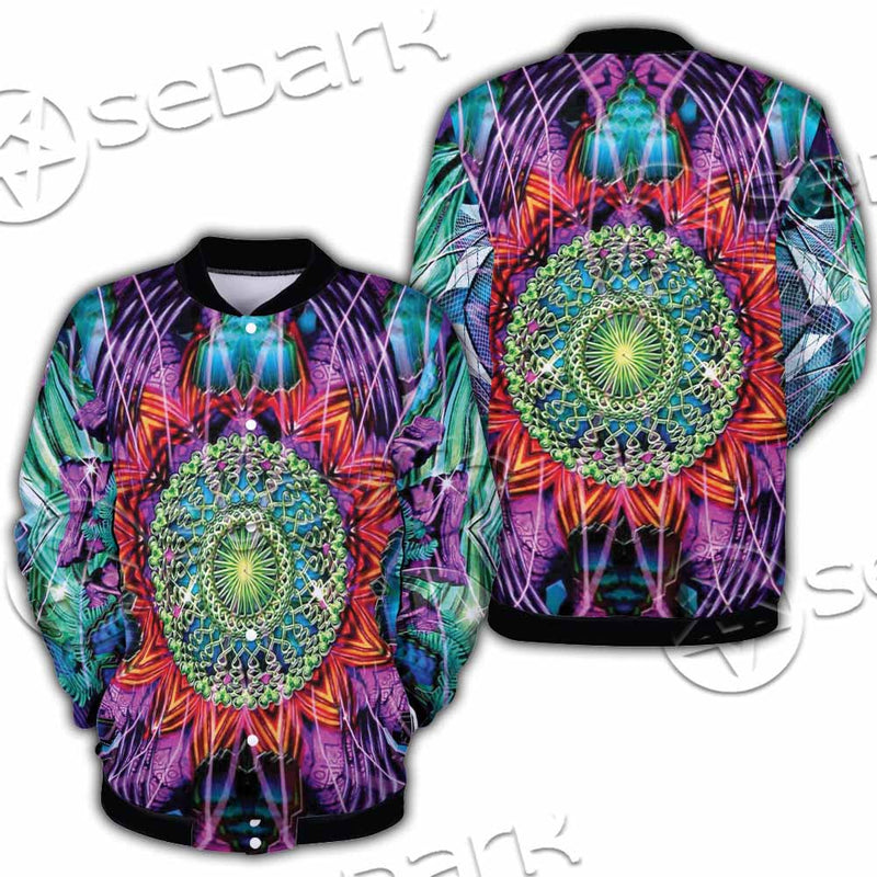 Psytrance SED-1033 Button Jacket