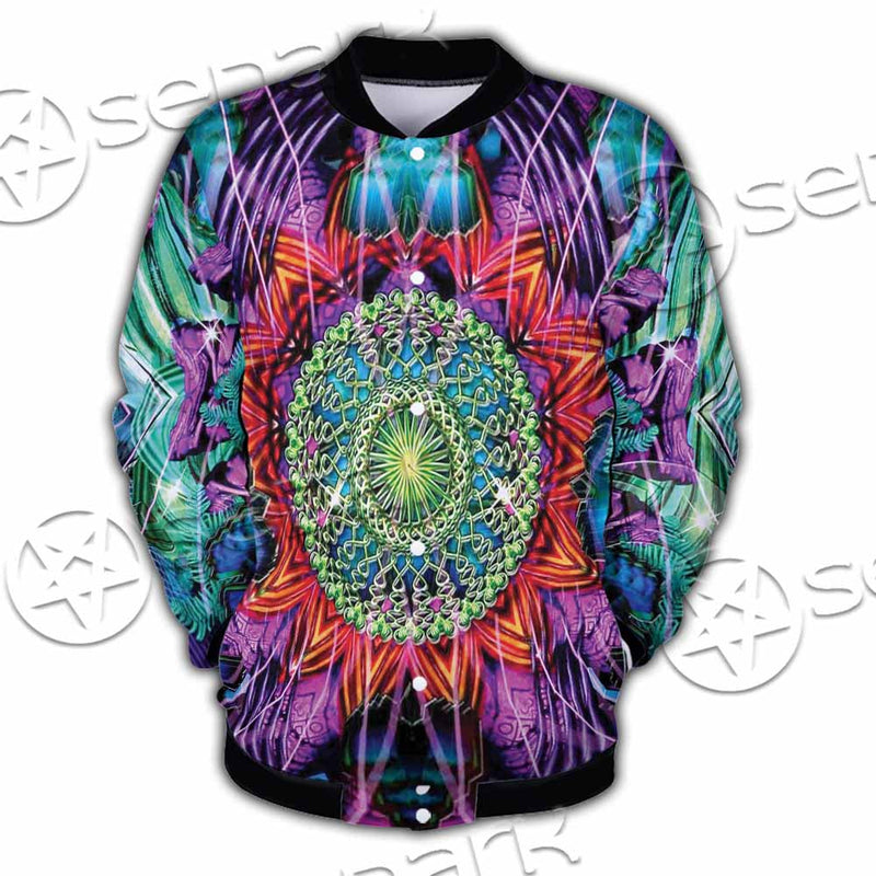 Psytrance SED-1033 Button Jacket