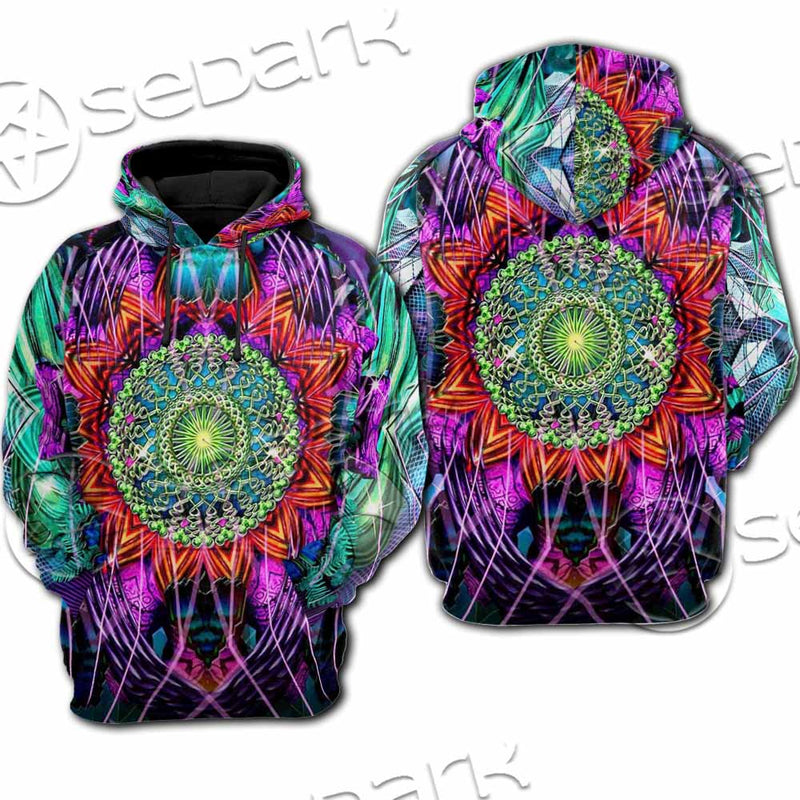 Psytrance SED-1033 Hoodie & Zip Hoodie Raglan