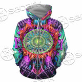 Psytrance SED-1033 Hoodie & Zip Hoodie
