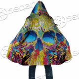 Abstract Crazy Skull SED-1034 Cloak
