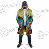 Abstract Crazy Skull SED-1034 Cloak