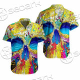 Abstract Crazy Skull SED-1034 Shirt Allover