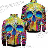 Abstract Crazy Skull SED-1034 Jacket