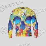 Abstract Crazy Skull SED-1034 Unisex Sweatshirt
