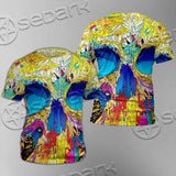 Abstract Crazy Skull SED-1034 Unisex T-shirt