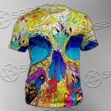 Abstract Crazy Skull SED-1034 Unisex T-shirt
