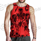 Berserk Creatures Battle SED-1042 Men Tank-tops