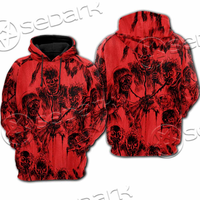 Berserk Creatures Battle SED-1042 Hoodie & Zip Hoodie Raglan