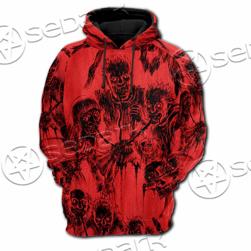 Berserk Creatures Battle SED-1042 Hoodie & Zip Hoodie Raglan