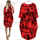 Berserk Creatures Battle SED-1042 Batwing Pocket Dress