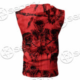 Berserk Creatures Battle SED-1042 Zip Sleeveless Hoodie