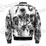 Berserk Creatures Battle Black White SED-1043 Jacket