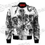 Berserk Creatures Battle Black White SED-1043 Jacket