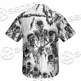 Berserk Creatures Battle Black White SED-1043 Shirt Allover