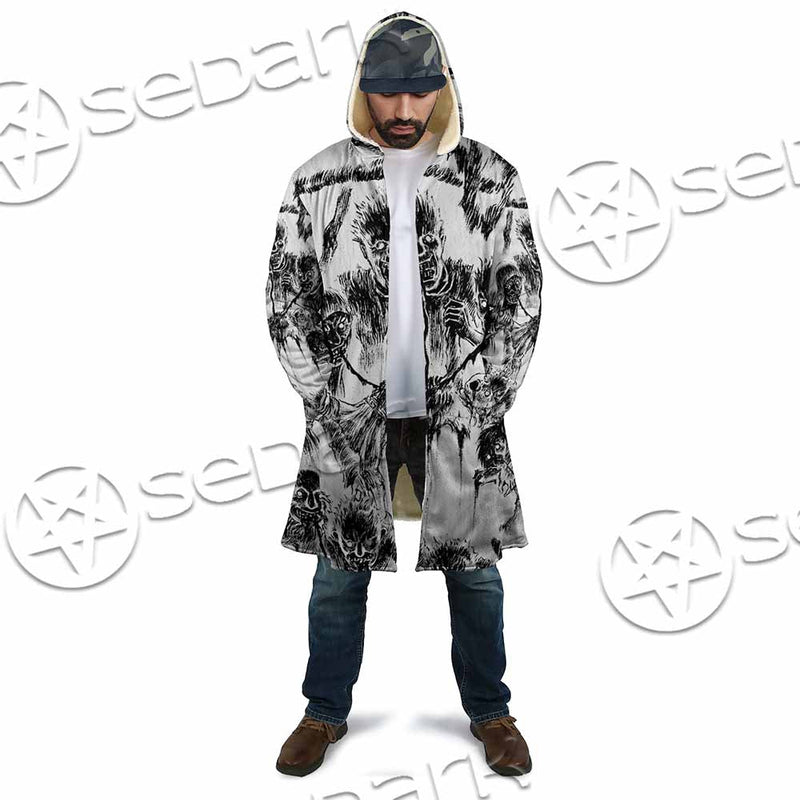 Berserk Creatures Battle Black White SED-1043 Cloak