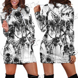 Berserk Creatures Battle Black White SED-1043 Hoodie Dress