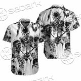Berserk Creatures Battle Black White SED-1043 Shirt Allover