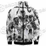 Berserk Creatures Battle Black White SED-1043 Jacket