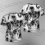 Berserk Creatures Battle Black White SED-1043 Unisex T-shirt