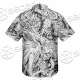 Berserk Blackwhite SED-1045 Shirt Allover