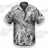 Berserk Blackwhite SED-1045 Shirt Allover
