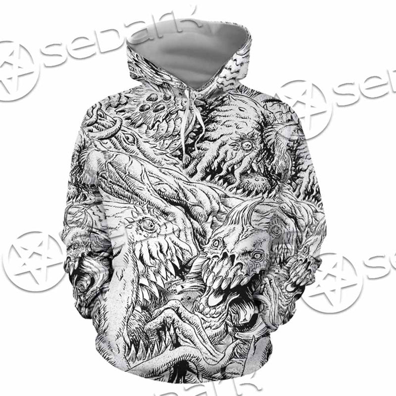 Berserk Blackwhite SED-1045 Hoodie & Zip Hoodie