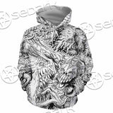 Berserk Blackwhite SED-1045 Hoodie & Zip Hoodie