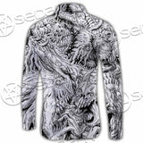 Berserk Blackwhite SED-1045 Shirt Allover