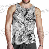 Berserk Blackwhite SED-1045 Men Tank-tops