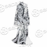Berserk Blackwhite SED-1045 Sleeved Blanket