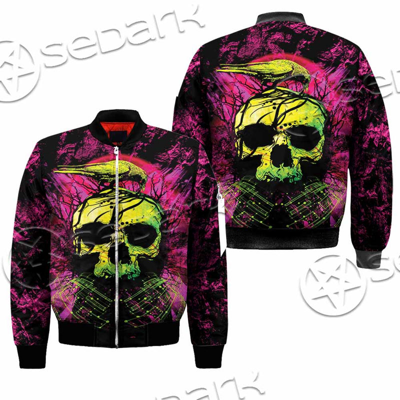 Psychedelic Creepy Skull SED-1046 Jacket