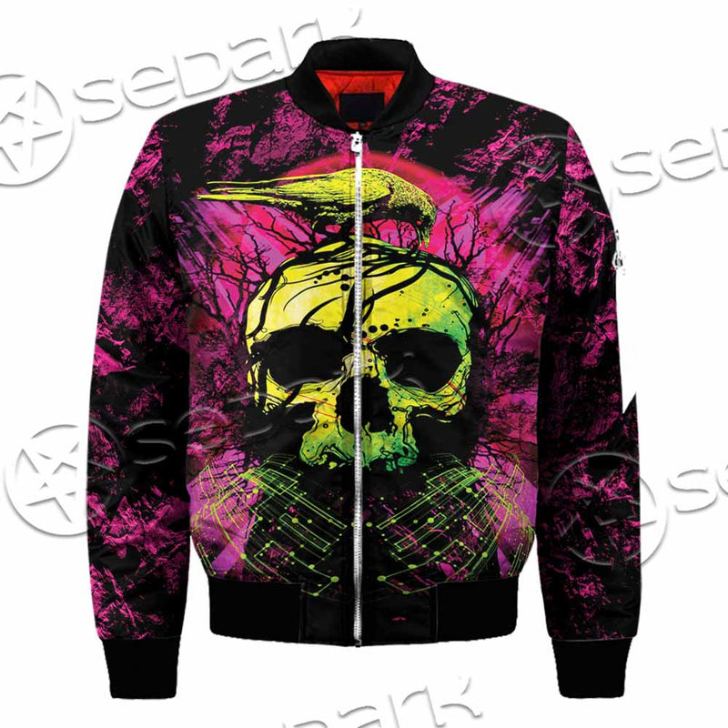 Psychedelic Creepy Skull SED-1046 Jacket