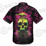 Psychedelic Creepy Skull SED-1046 Shirt Allover