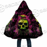 Psychedelic Creepy Skull SED-1046 Cloak