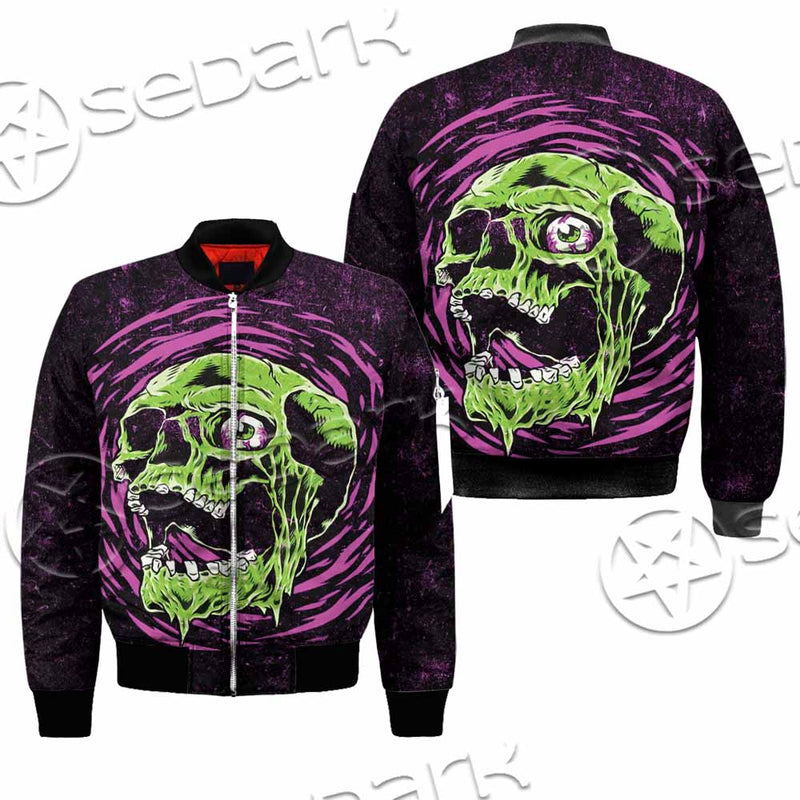 Psychedelic Horror Skull SED-1047 Jacket