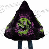 Psychedelic Horror Skull SED-1047 Cloak